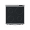 Indesit Tűzhely IS67V8CHX/E Inox Electrical Frontal top down