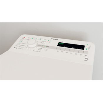 Whirlpool Maşină de spălat rufe Independent TDLR 6240SS EU/N Alb Încărcare Verticală C Lifestyle control panel