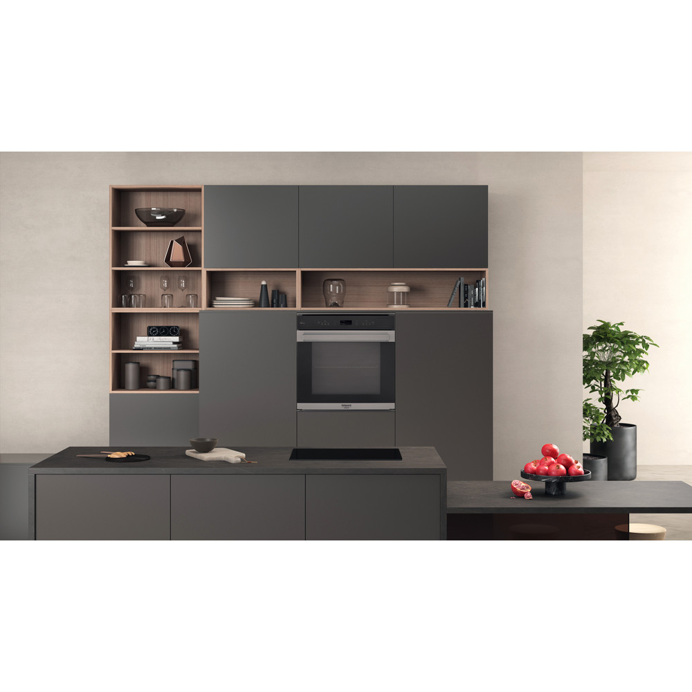 Hotpoint_Ariston Cuptor Încorporabil FI7 S8C1 SH IX HA Electric A + Lifestyle frontal