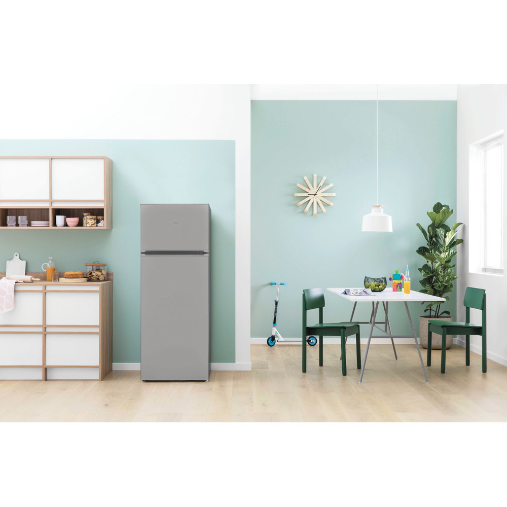 Indesit Συνδυασμός ψυγείου/καταψύκτη Ελεύθερο I55TM 4120 X Inox 2 doors Lifestyle frontal