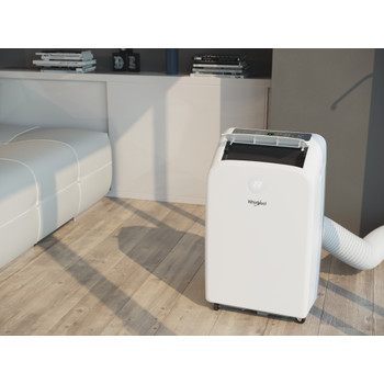 Whirlpool Air Conditioner PACHW2900CO A On/Off Biela Lifestyle perspective open
