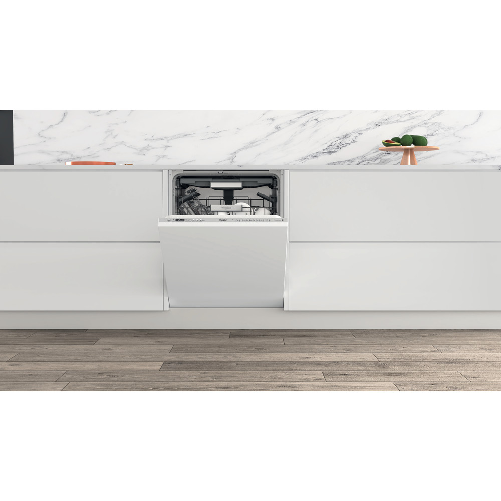 Whirlpool Mosogatógép Beépíthető WIO 3T133 PLE Full-integrated D Lifestyle frontal open