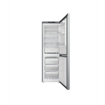 Indesit Combinación de frigorífico / congelador Libre instalación INFC8 TA23X Inox 2 doors Frontal open