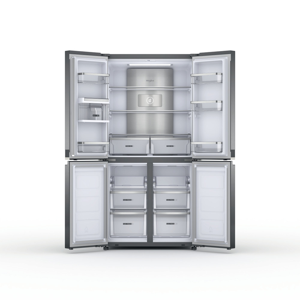 Whirlpool Side-by-Side Samostojeći WQ9 U2L EF Inox Frontal open