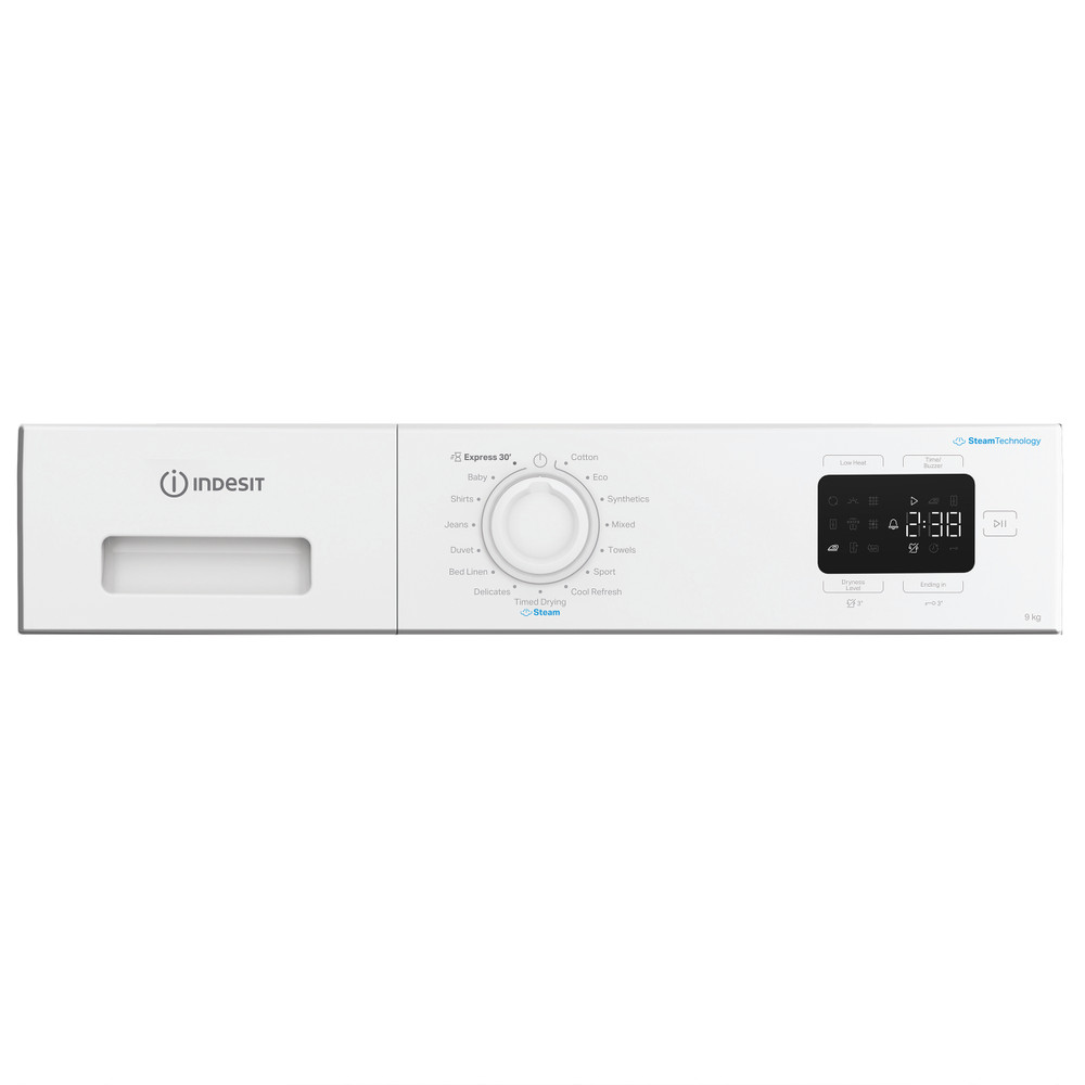 Indesit Dryer IDH E90W IRE White Program