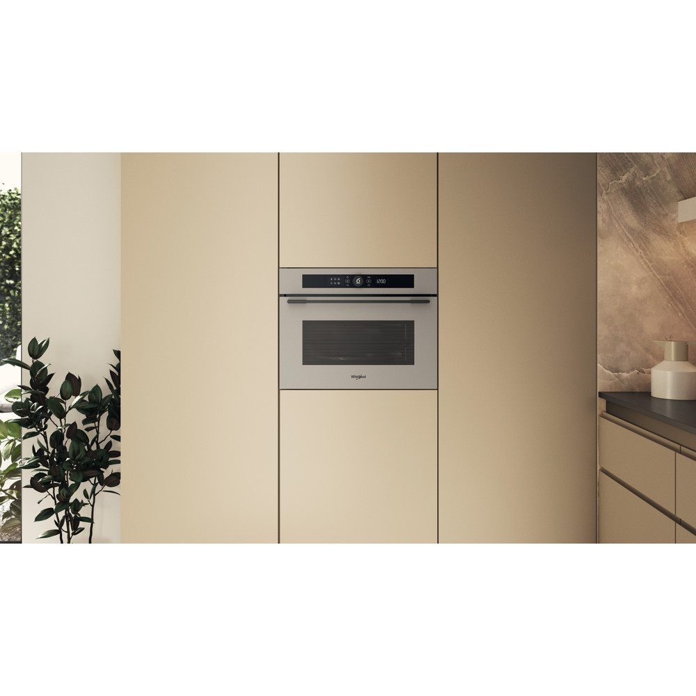 Whirlpool Мікрохвильова піч Вбудований (-а) WMW57DHME Urban beige Електронне 40 Комбінована мікрохвильова піч 900 Lifestyle frontal