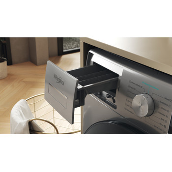Whirlpool Mosógép Szabadonálló W6 98S SILENCE EE Ezüst Elöltöltős A Drawer