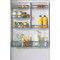 Whirlpool Fridge-Freezer Combination Free-standing W84BE 72 X UK 2 Inox 2 doors Perspective