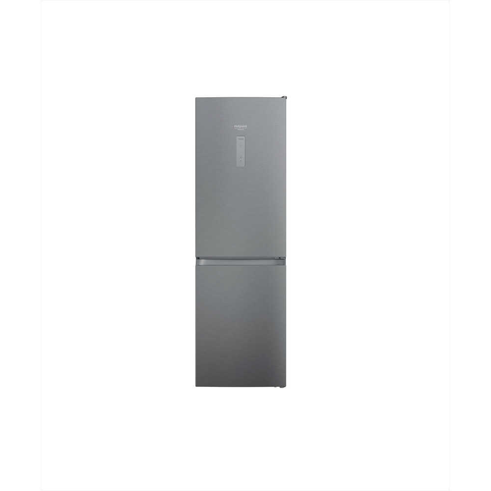 Hotpoint_Ariston Комбиниран хладилник с фризер Свободностоящ HAFC8 TO32SX Saturn Steel 2 врати Frontal