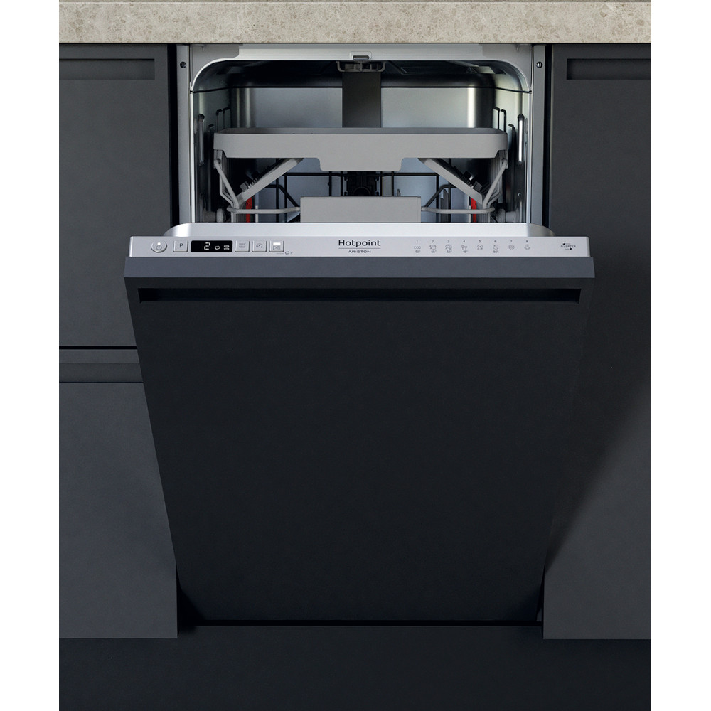 Hotpoint_Ariston Lave-vaisselle Encastrable HSIC 3T127 C Encastrable E Frontal