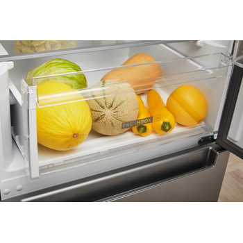 Whirlpool Холодильник з нижньою морозильною камерою. Соло W5 811E OX Optic Inox 2 двері Lifestyle detail