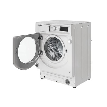 Whirlpool Mosó-szárító Beépíthető BI WDWG 961485 EU Fehér Elöltöltős Perspective open