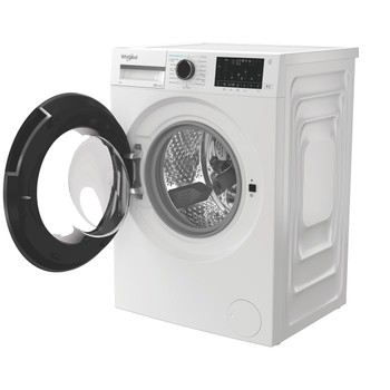 Whirlpool Perilica za rublje Samostojeći WAM 87WB EE Bijela Prednje punjenje A Perspective open