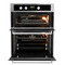 Whirlpool Double oven AKL 307 IX Inox A Frontal