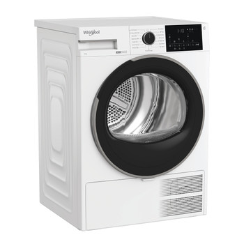 Whirlpool Torktumlare WSD 96M WB EE White Perspective