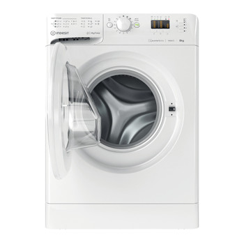 Indesit Lavadora Libre instalación MTWA 81495 W EU Blanco Cargador frontal B Frontal open