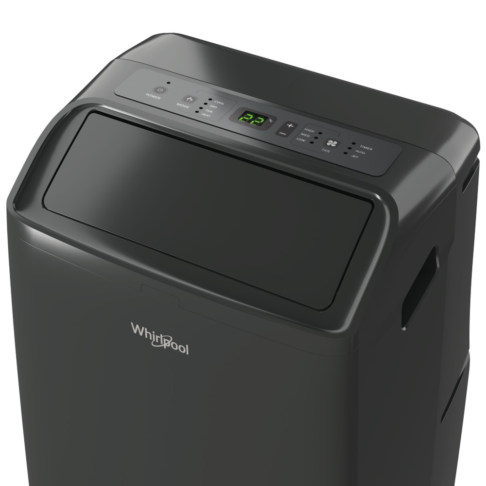 Whirlpool Air Conditioner PACF212HP B Čierna Perspective