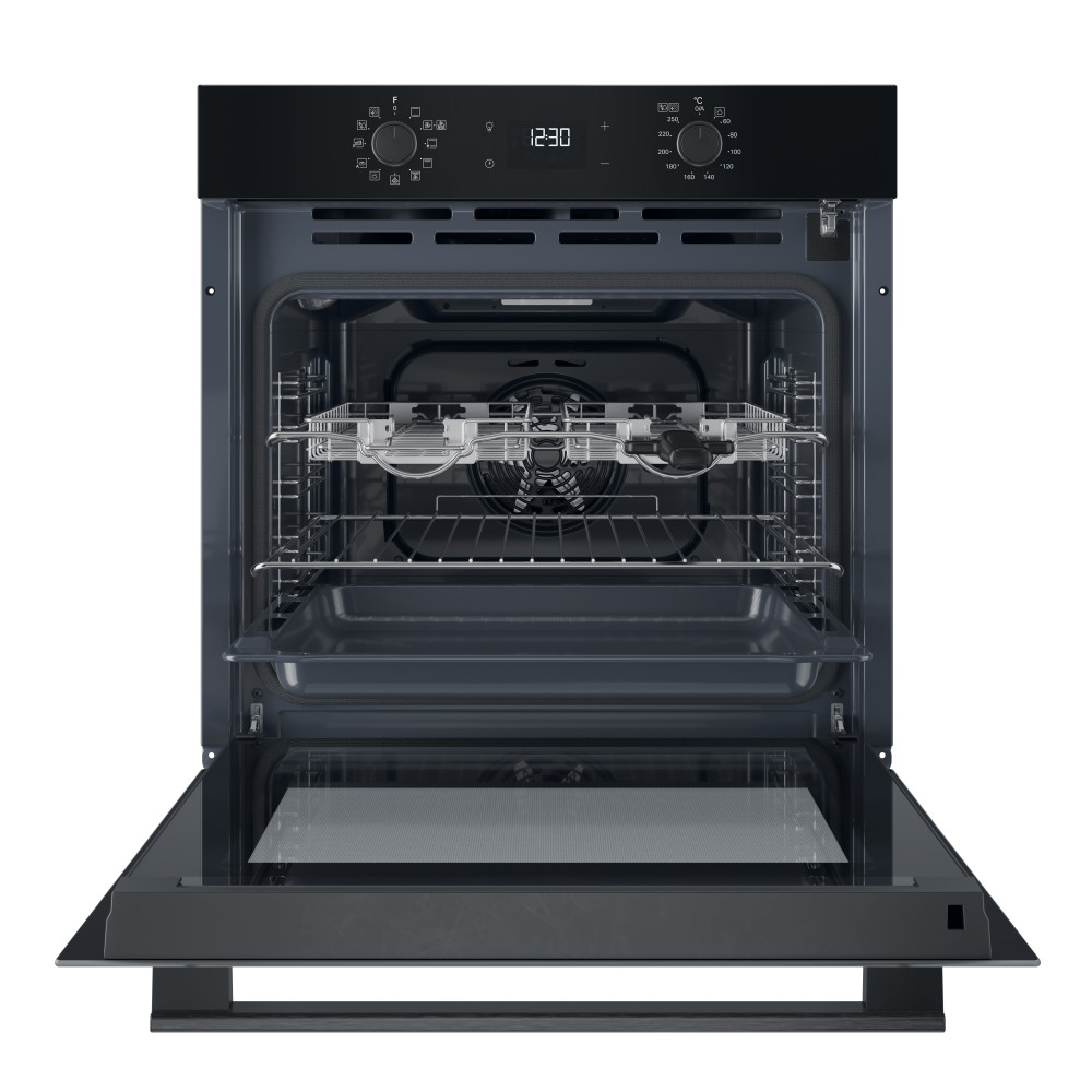 Hotpoint_Ariston Four Encastrable HAO 478PZ B Electrique A++ Frontal open