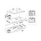 Whirlpool Ploča GOFL 629/S Srebrna Gas Frontal