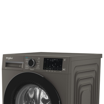 Whirlpool Lavadora Libre instalación WAM 07GB SPT Manhattan Grey Cargador frontal A Lifestyle control panel