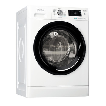 Whirlpool Lave-linge Pose-libre FFB 8489 BV EE Blanc Frontal A Perspective