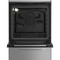 Indesit Standherd I5V5LCS Silber Elektrisch Frontal open