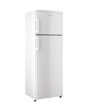 Indesit Комбиниран хладилник с камера Свободностоящи IT60 732 W Бял 2 врати Perspective
