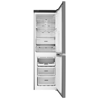 Whirlpool Hűtő/fagyasztó kombináció Szabadonálló W7 831T MX Fekete/Inox 2 doors Frontal open