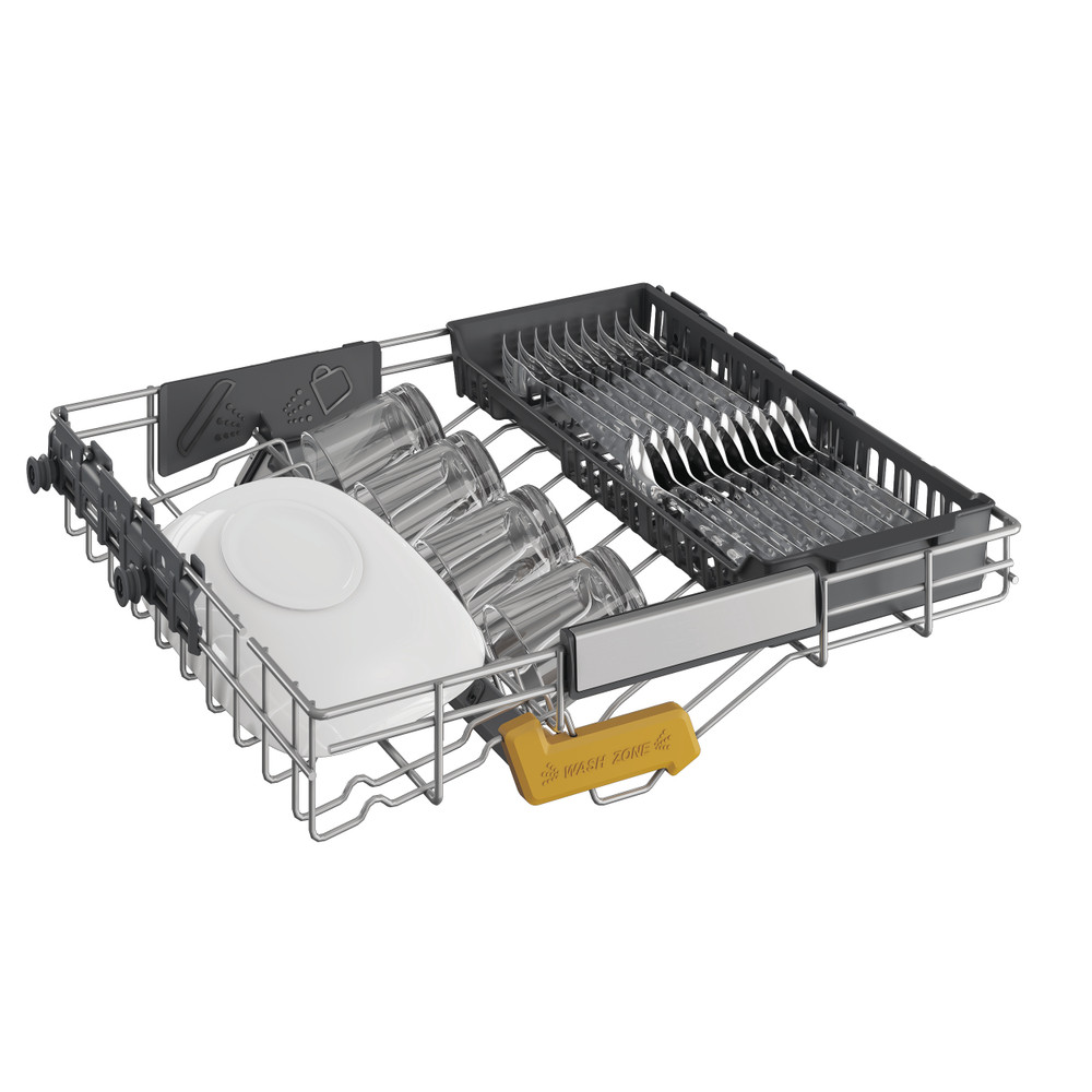 Whirlpool Vaatwasser Vrijstaand W8F HP51BS Vrijstaand B Rack