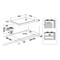 Whirlpool Μονάδα εστιών TKRL 761 IX K Inox Γκαζιού Frontal