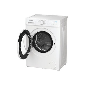 Indesit Lavadora Libre instalación IMA 864 MY TIME SPT Blanco Cargador frontal A Perspective open