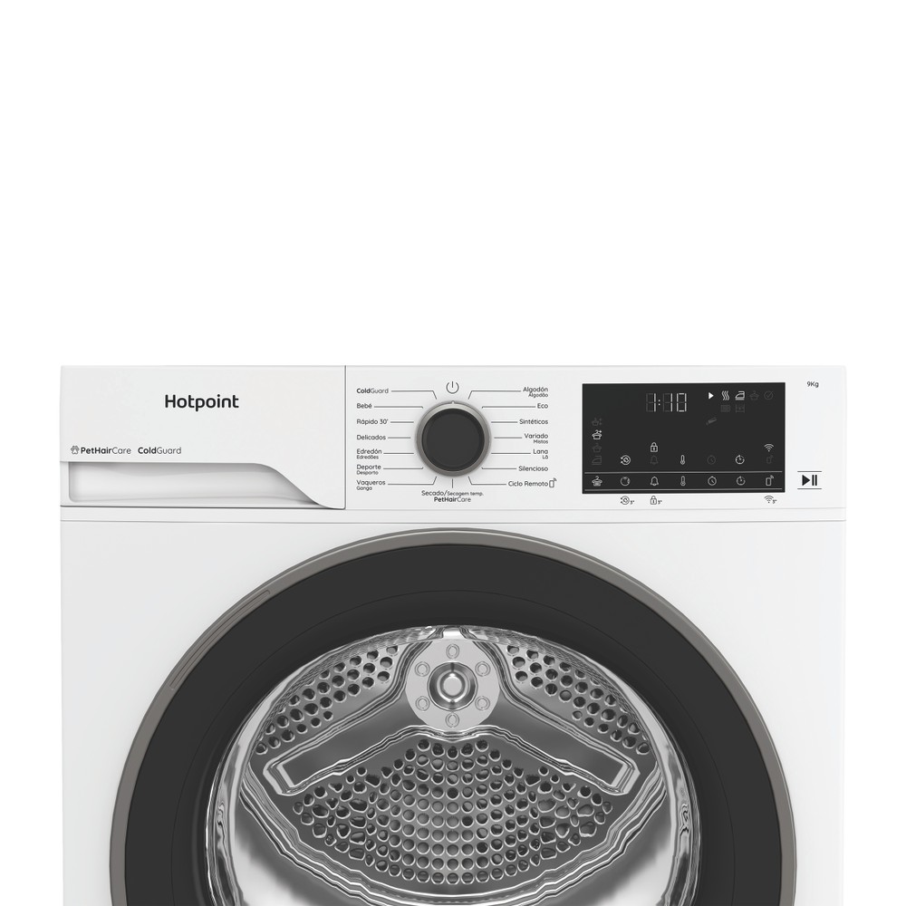 Hotpoint Secadora C HD 94M WBS SPT Blanco Control panel
