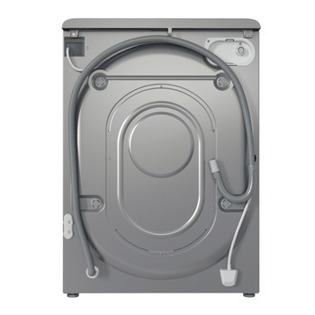 Whirlpool Lave-linge Pose-libre WMTA 6101 S NA Argent Front loader A++ Back / Lateral