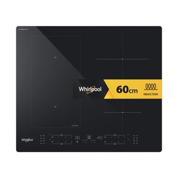Whirlpool Hob WL B4060 CPNE Black Induction vitroceramic Frontal