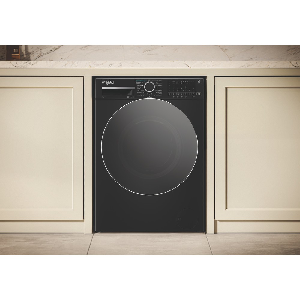 Whirlpool Maşină de spălat rufe Independent WAM 99BBC EE Negru Încărcare frontală A Lifestyle frontal
