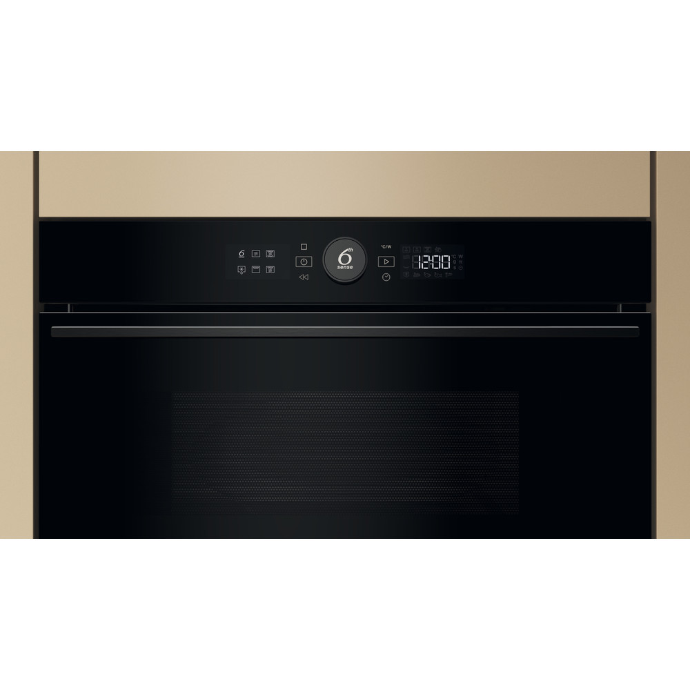 Whirlpool Micro-ondas Encastre WMD54MB Preto Eletrónico 31 MO + Função Grill 1000 Control panel