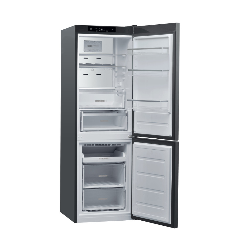 Whirlpool Combinación de frigorífico / congelador Libre instalación W9 821C OX 2 Optic Inox 2 doors Perspective open