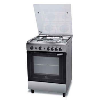Indesit Cocina I6GG1F(X)/P Inox Perspective