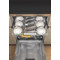 Whirlpool Dishwasher Vgradni W8I HF58 TU Povsem vgrajen B Frontal