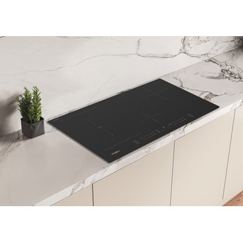 Whirlpool Varná deska WL S3777 NE BM Černá Induction vitroceramic Lifestyle perspective