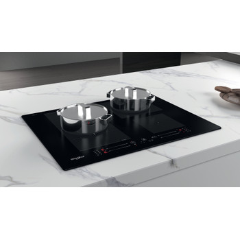 Whirlpool Főzőlap WF S2765 NE/IXL Fekete Induction vitroceramic Lifestyle perspective