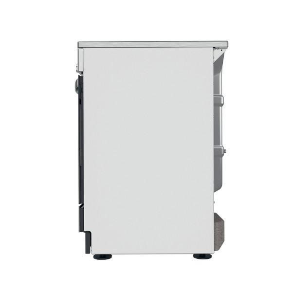 Indesit Cucina con forno a doppia cavità IS67IQ8CCX/FR Inox Elettrico Back / Lateral