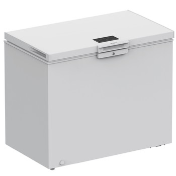 Whirlpool Vriezer Vrijstaand W3RHS19CW Wit Perspective