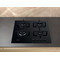 Whirlpool Hob GOA 6423/NB1 Black Gas Frontal top down