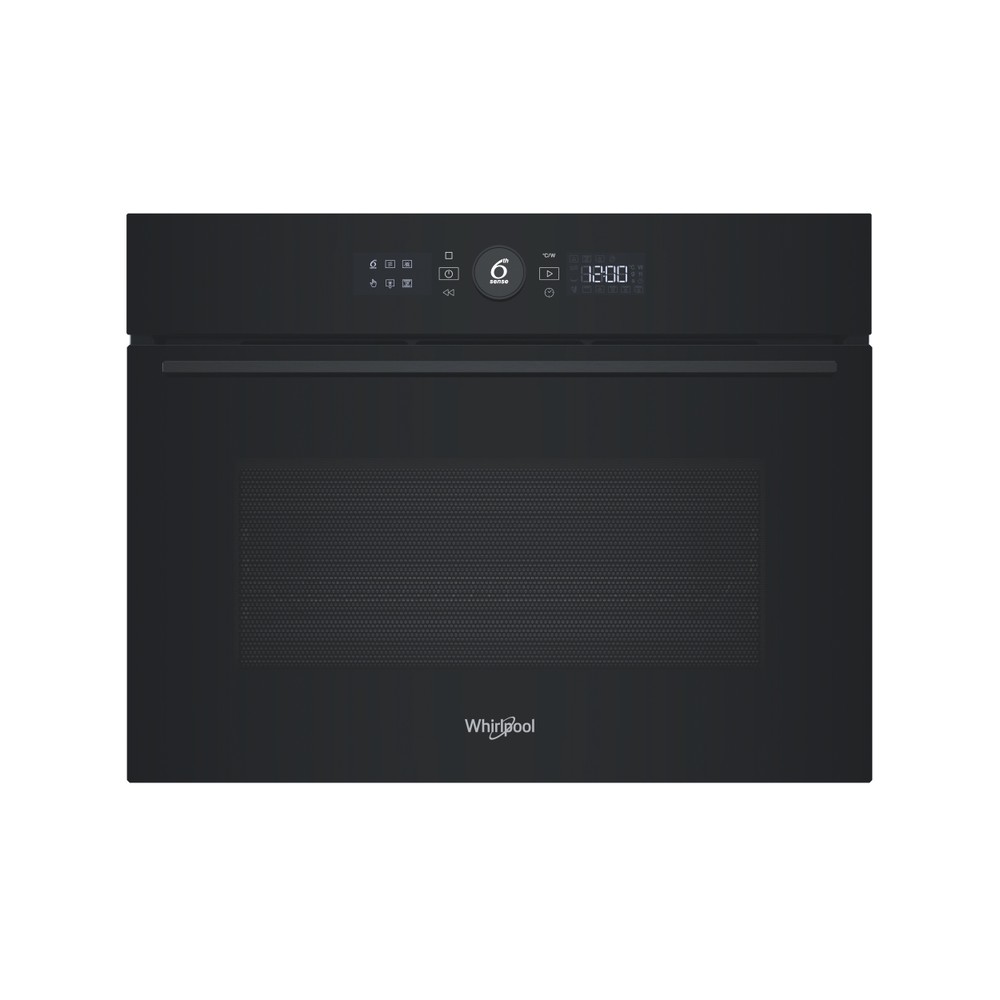 Whirlpool Four à micro-ondes Encastrable WCW56HMB Noir Mécanique et électronique 53 Micro-ondes combiné 950 Frontal