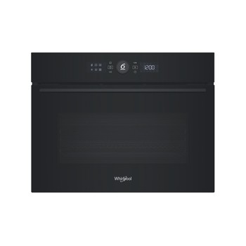 Whirlpool Microgolfoven Inbouw WCW56HMB Zwart Mechanisch en elektronisch 53 Combimicrogolfoven 950 Frontal