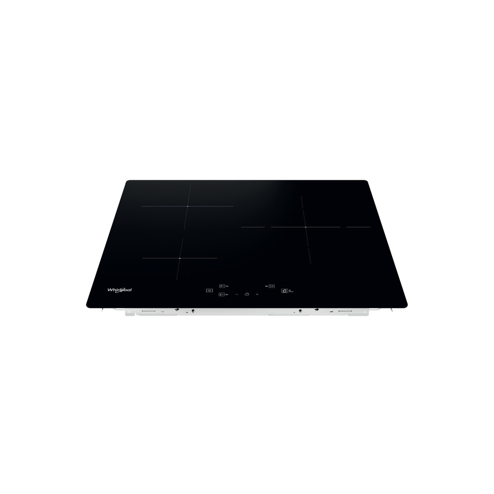 Whirlpool Encimera WS Q1160 NE Negro Induction vitroceramic Frontal top down