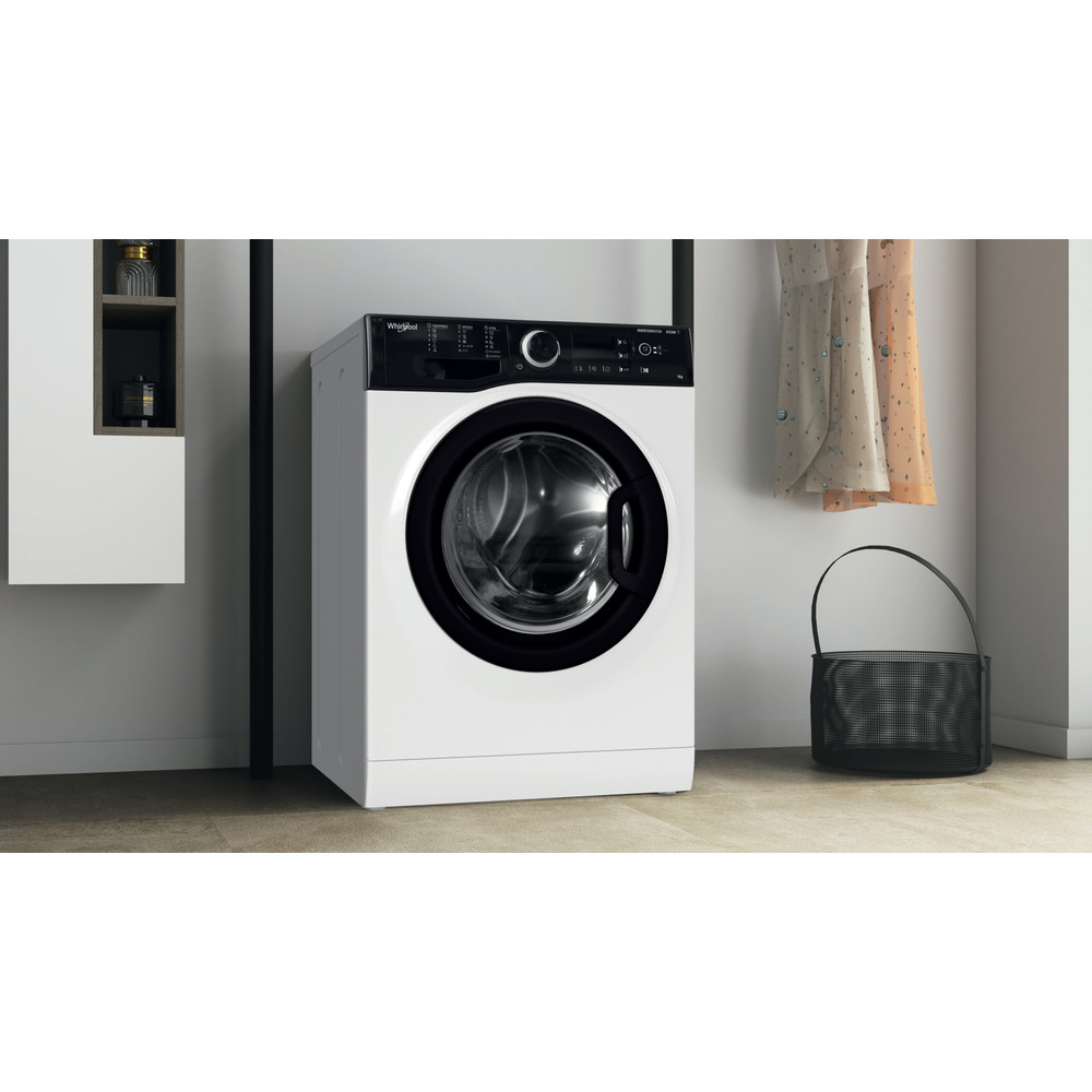 Whirlpool Pračka Volně stojící WRSB 7259 BB EU Bílá Předem plněná B Lifestyle perspective