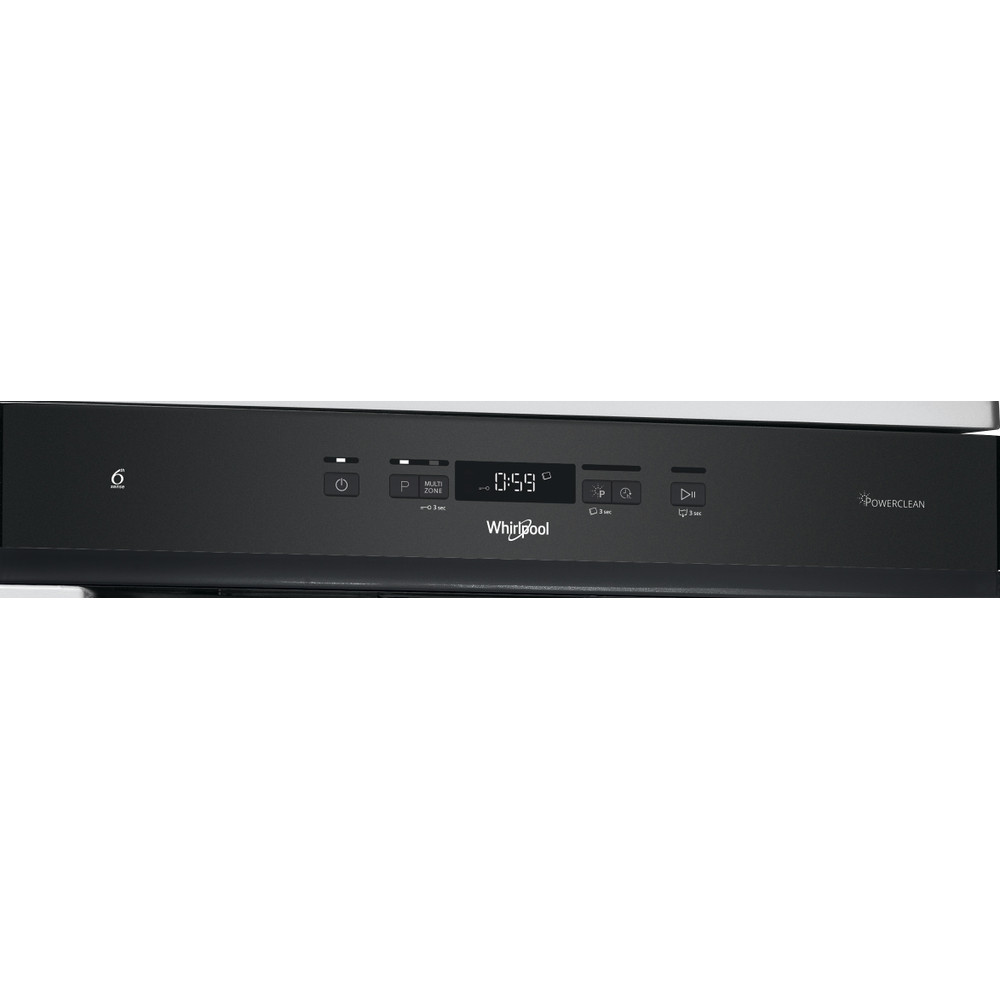 Whirlpool Mosogatógép Szabadonálló WFC 3C33 PF X Szabadonálló D Control panel
