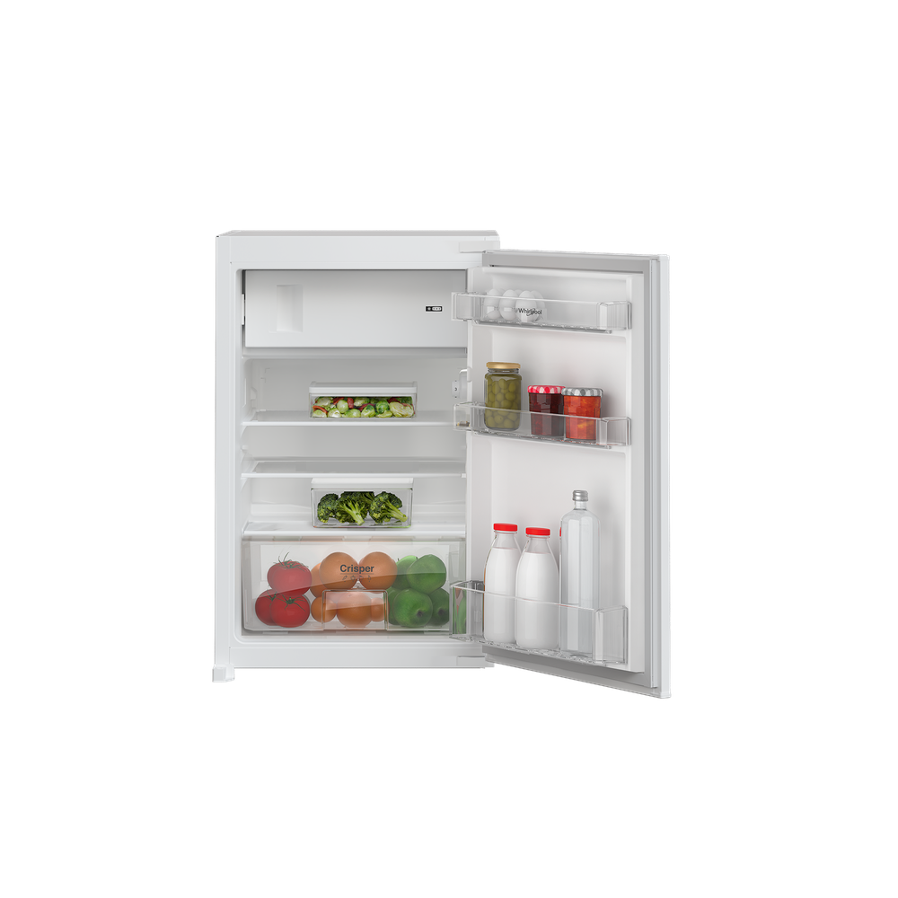 Whirlpool Koelkast Inbouw WHSS 2131B4 Wit Frontal open